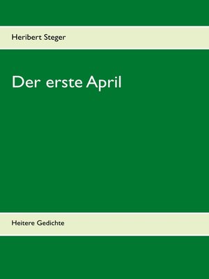 cover image of Der erste April